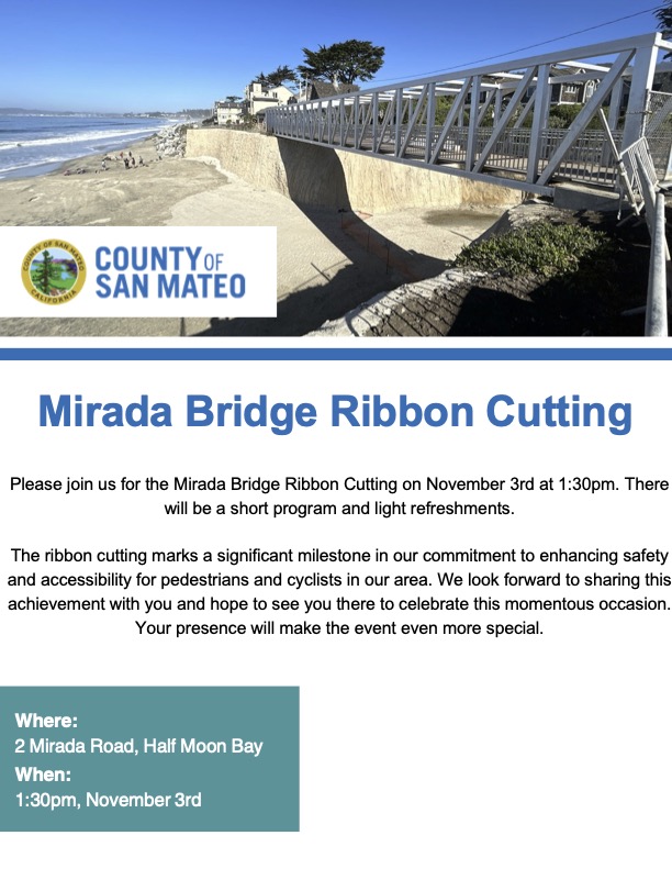 Mirada Bridge Ribbon Cutting Flyer DRAFT