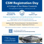 CSM Coastside Registration Day Flyer 09 29 25 150x150